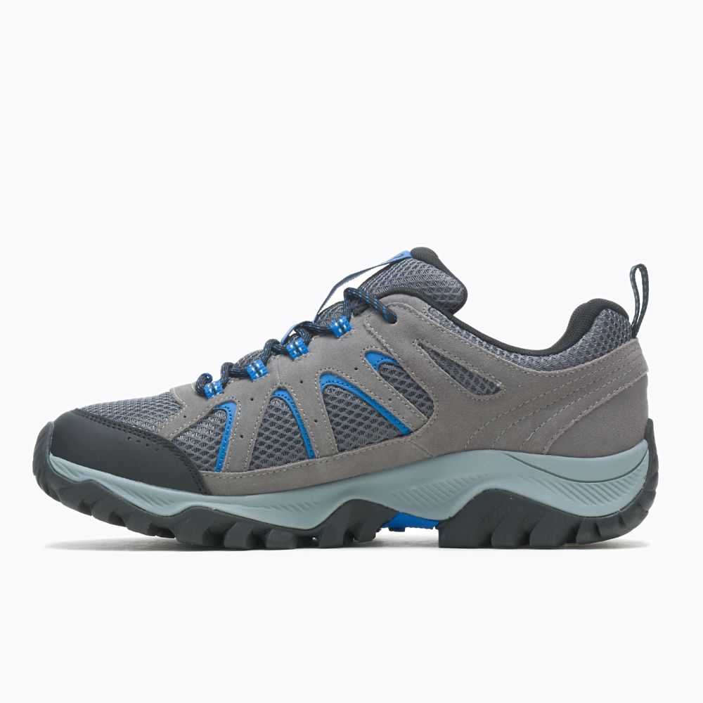 Deep Grey Men's Merrell Oakcreek Hiking Shoes | Dubai-9382574