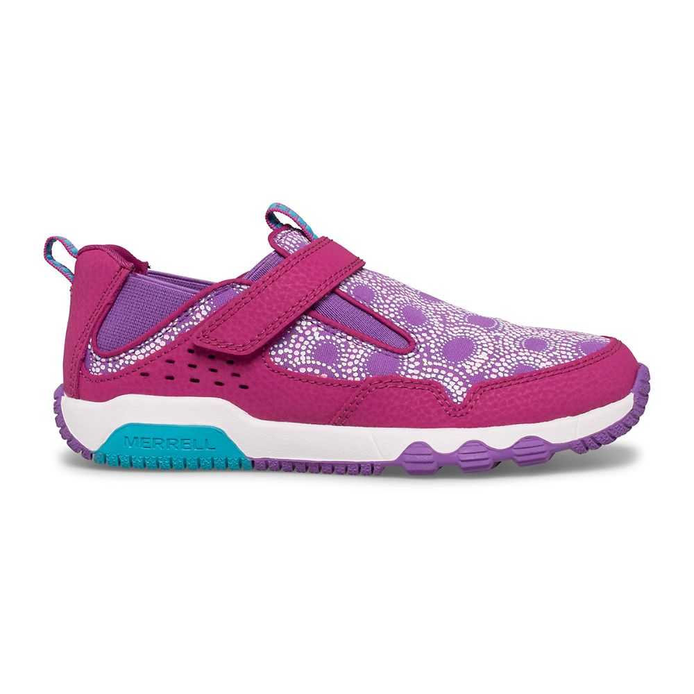 Fuchsia Girls\' Merrell Chroma Moc Sneakers | Dubai-9123854