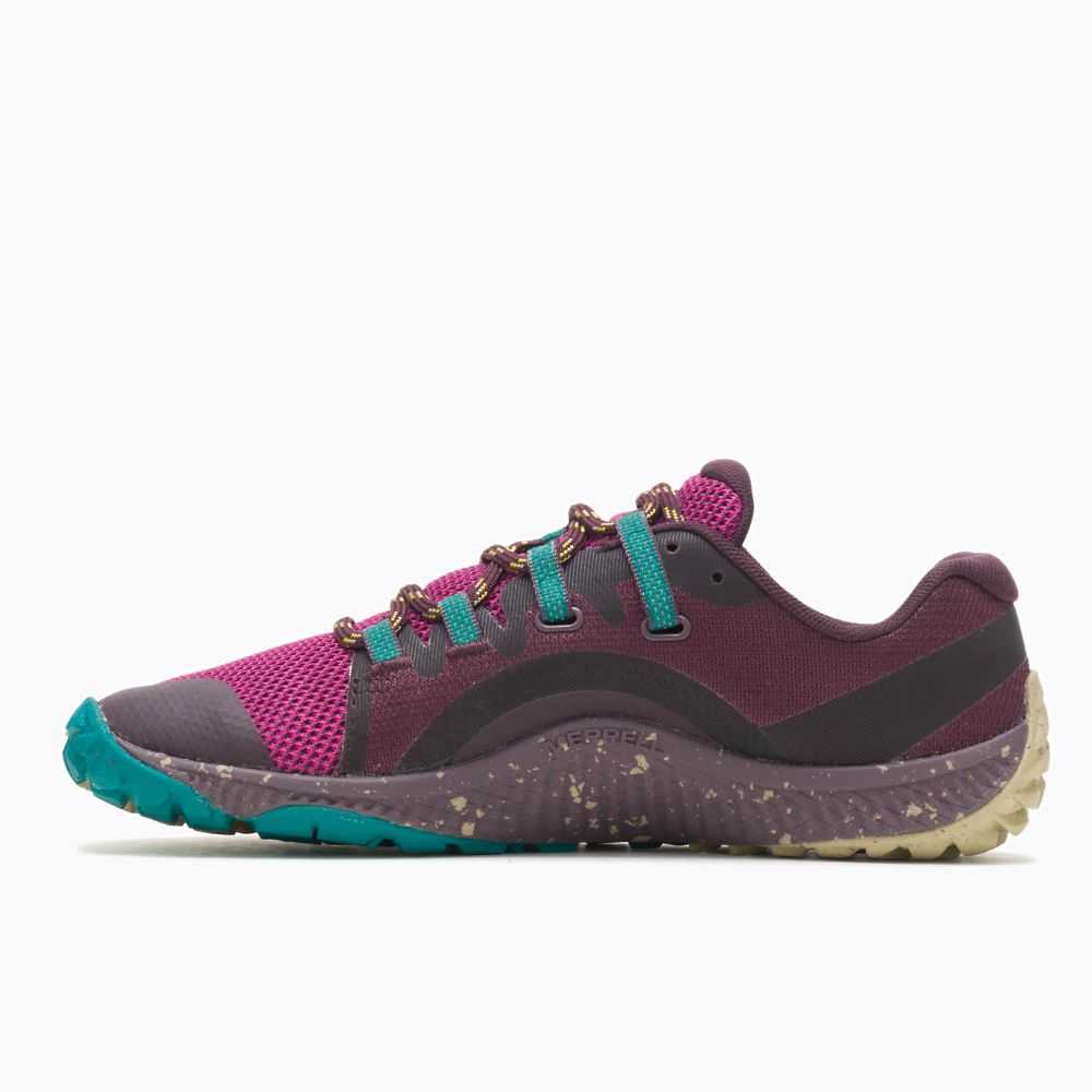 Fuchsia Women's Merrell Trail Glove 6 Eco Trail Running Shoes | Dubai-3562489