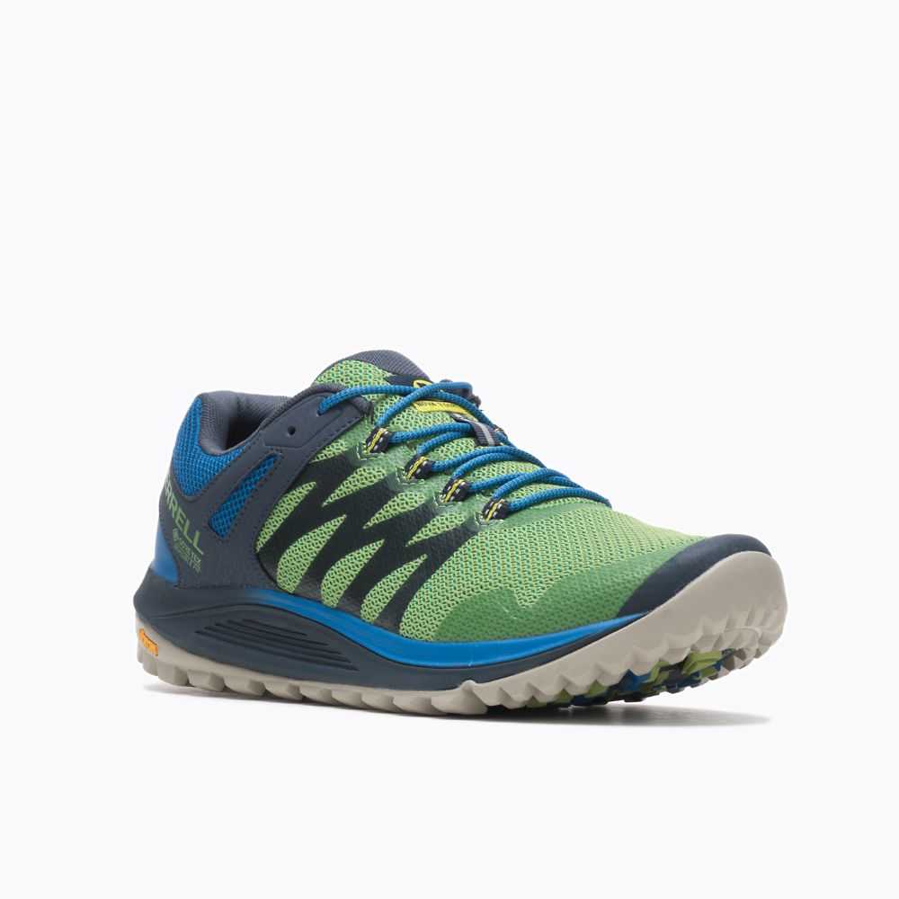 Green Men's Merrell Nova 2 GORE-TEX® Walking Shoes | Dubai-8492307