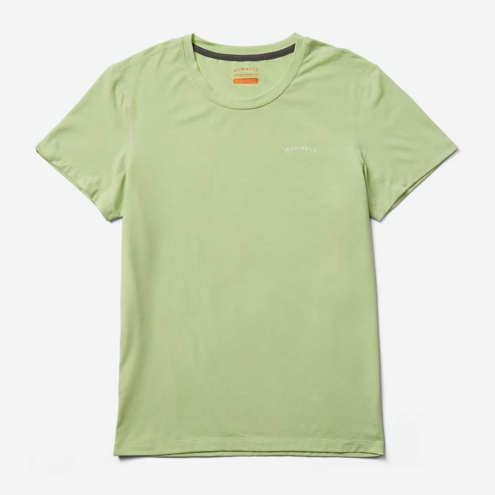 Green Women\'s Merrell Tencel T Shirts | Dubai-7965081