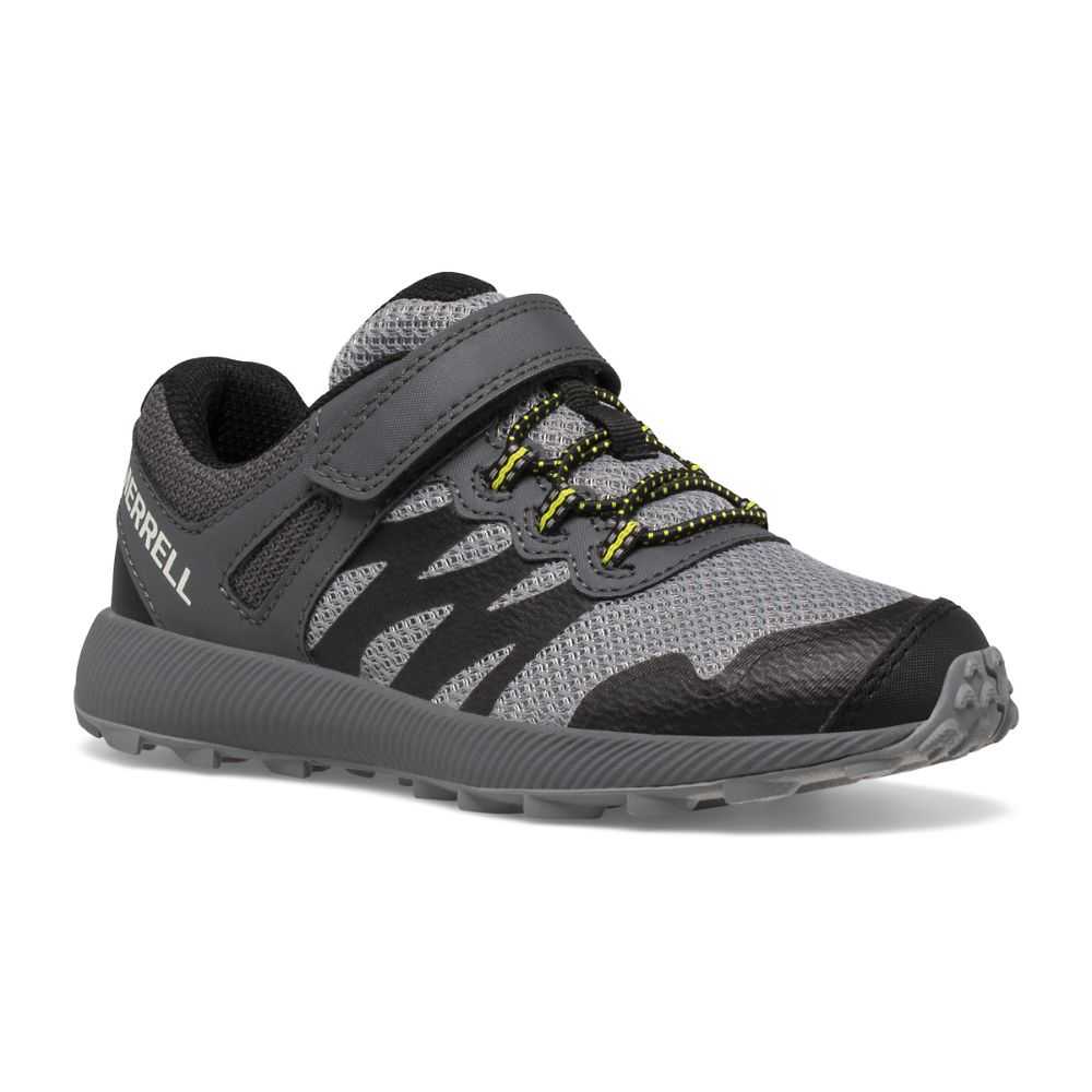 Grey/Black Boys' Merrell Nova 2 Sneakers | Dubai-7329645