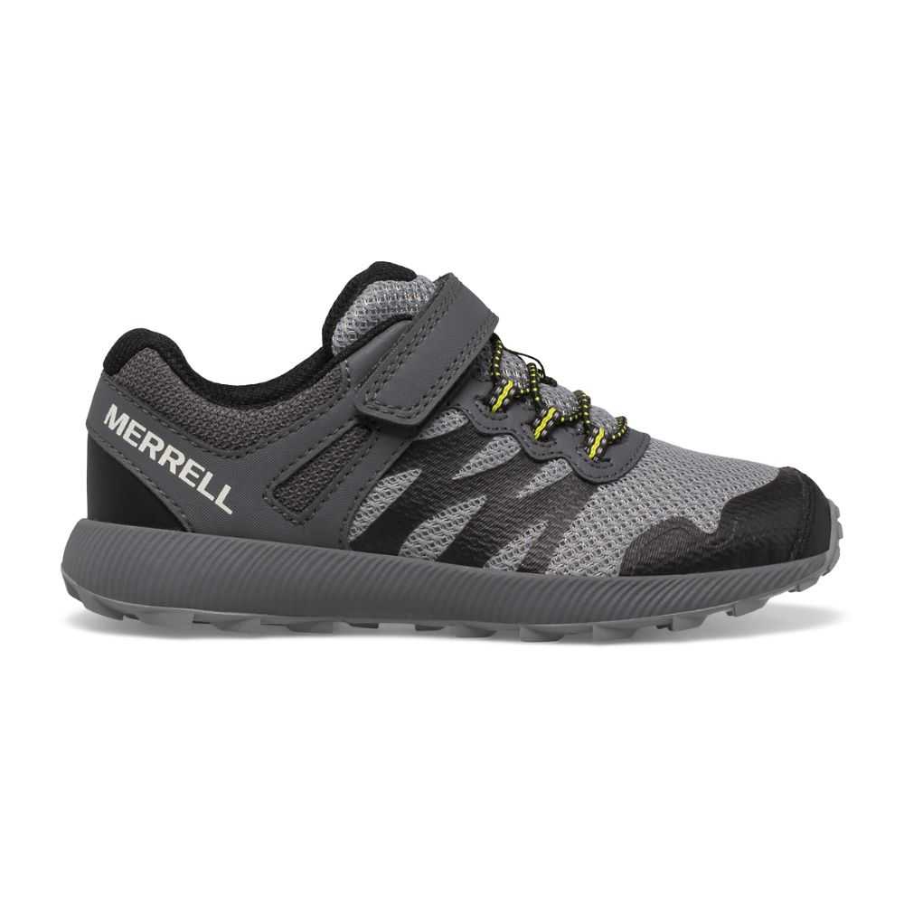 Grey/Black Boys\' Merrell Nova 2 Sneakers | Dubai-7329645