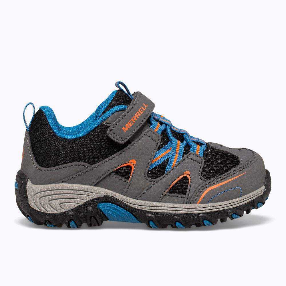 Grey/Black Boys\' Merrell Trail Chaser Sneakers | Dubai-6258043