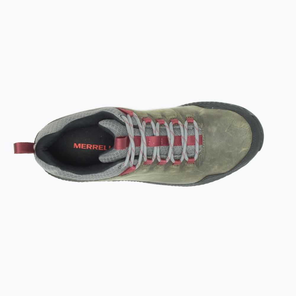 Grey Men's Merrell Forestbound Hiking Shoes | Dubai-1728436