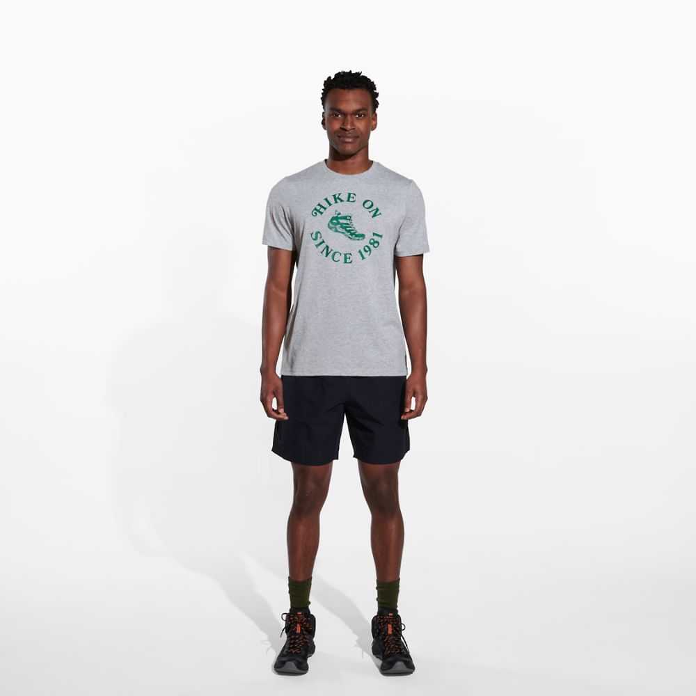 Grey Men's Merrell Hike T Shirts | Dubai-8937245