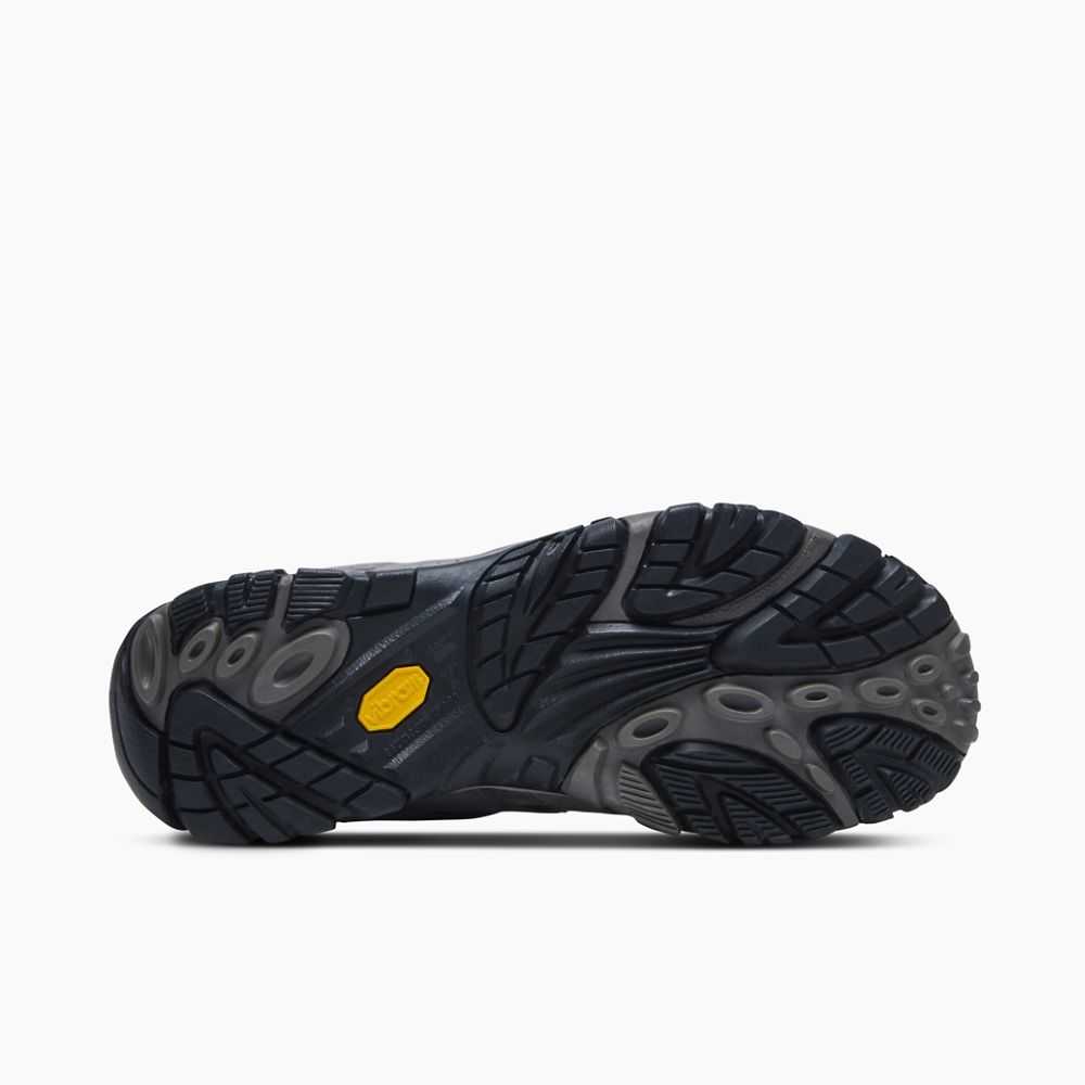 Grey Men's Merrell Moab 2 Ventilator Wide Width Hiking Shoes | Dubai-1059782