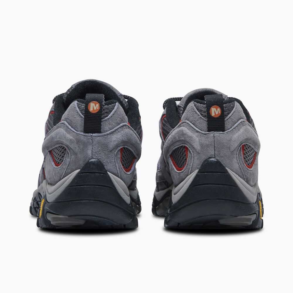 Grey Men's Merrell Moab 2 Ventilator Wide Width Hiking Shoes | Dubai-1059782