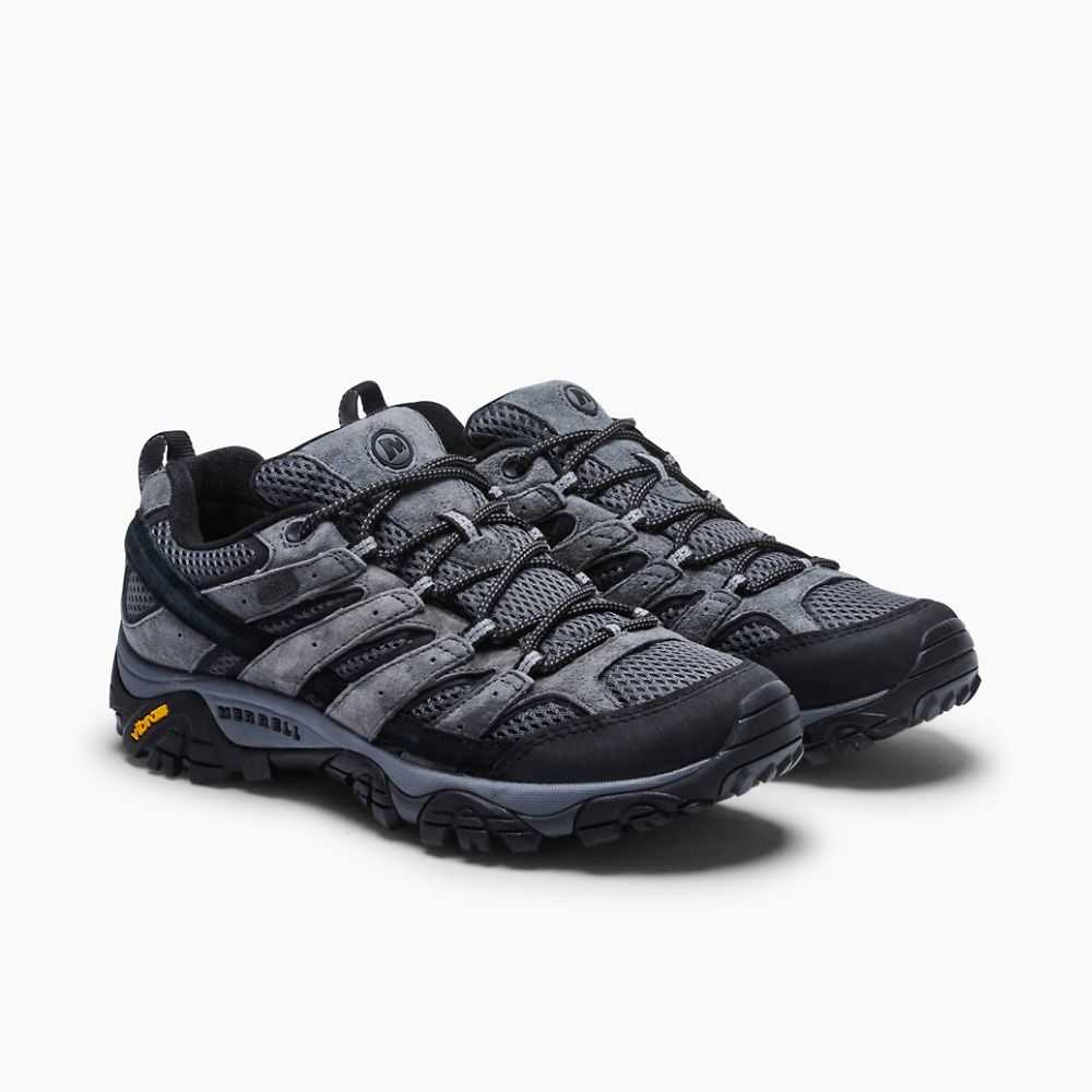 Grey Men's Merrell Moab 2 Waterproof Hiking Shoes | Dubai-2104983