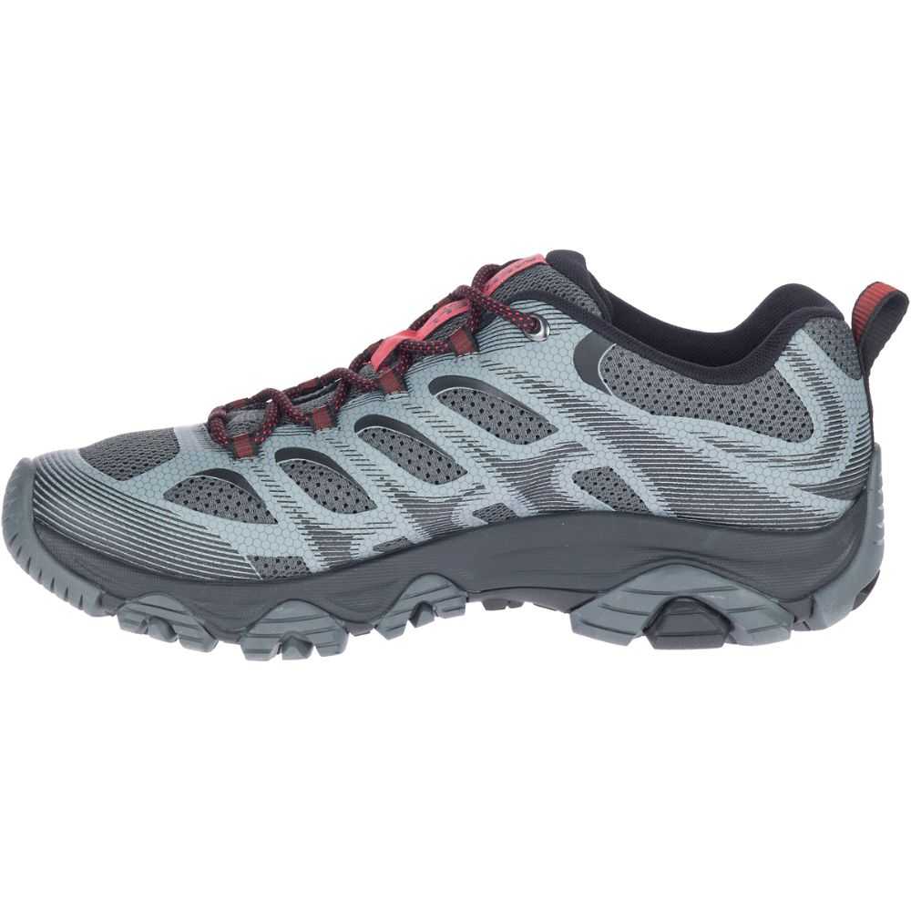 Grey Men's Merrell Moab 3 Edge Wide Width Hiking Shoes | Dubai-3976485