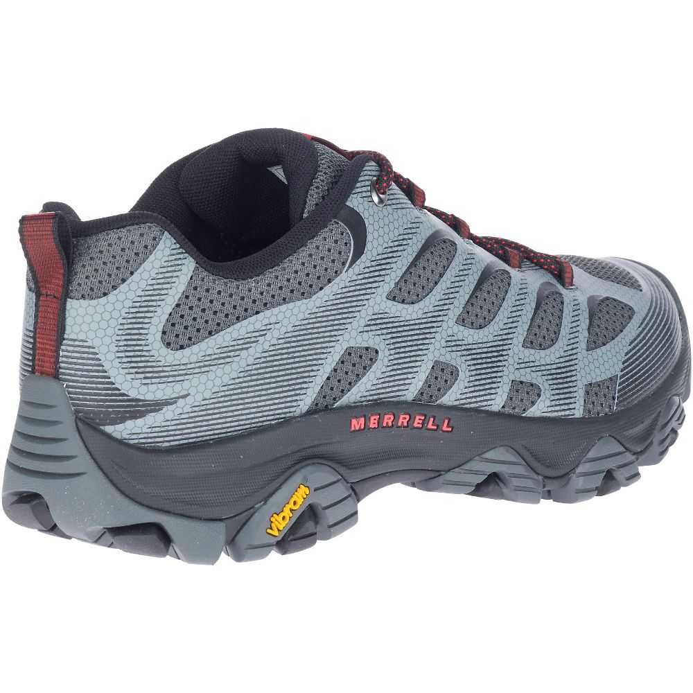 Grey Men's Merrell Moab 3 Edge Wide Width Hiking Shoes | Dubai-3976485