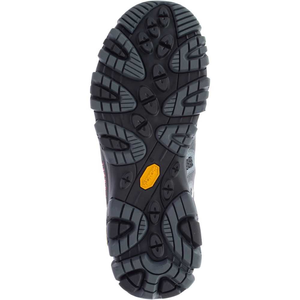 Grey Men's Merrell Moab 3 Edge Wide Width Hiking Shoes | Dubai-3976485