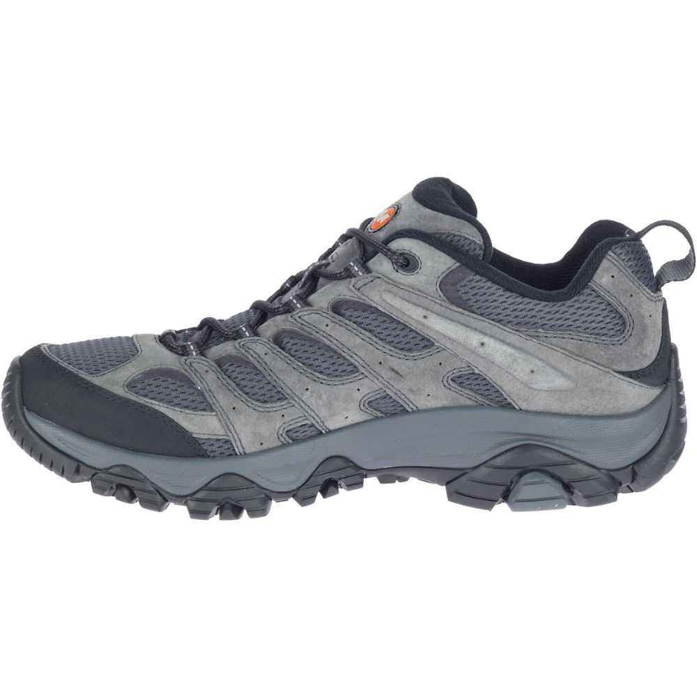 Grey Men's Merrell Moab 3 Wide Width Hiking Shoes | Dubai-3801675