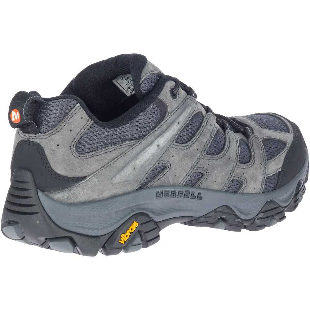 Grey Men's Merrell Moab 3 Wide Width Hiking Shoes | Dubai-3801675