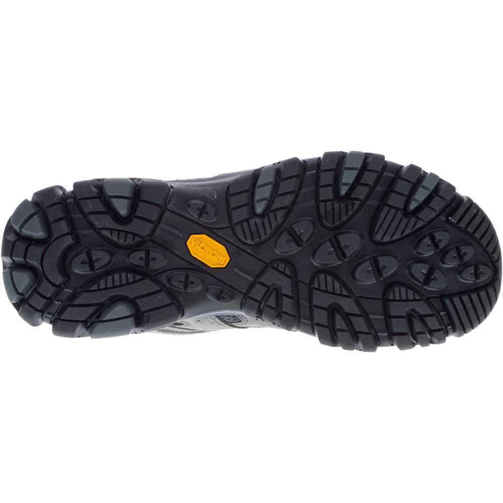 Grey Men's Merrell Moab 3 Wide Width Hiking Shoes | Dubai-3801675