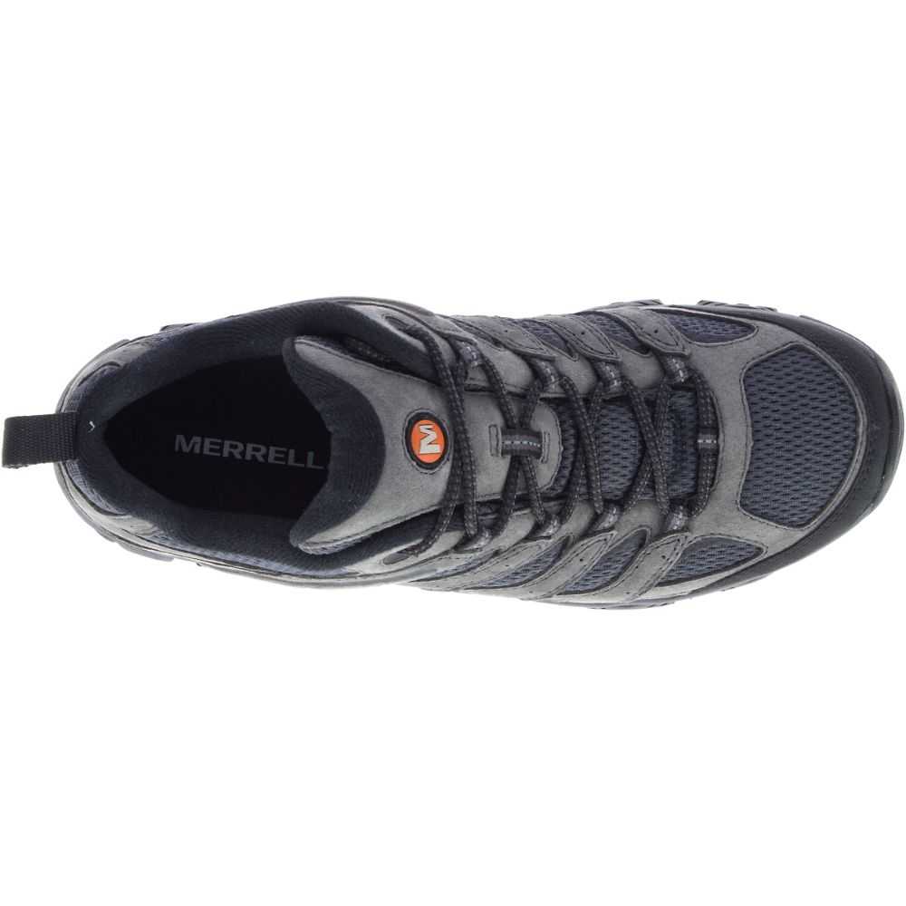 Grey Men's Merrell Moab 3 Wide Width Hiking Shoes | Dubai-3801675