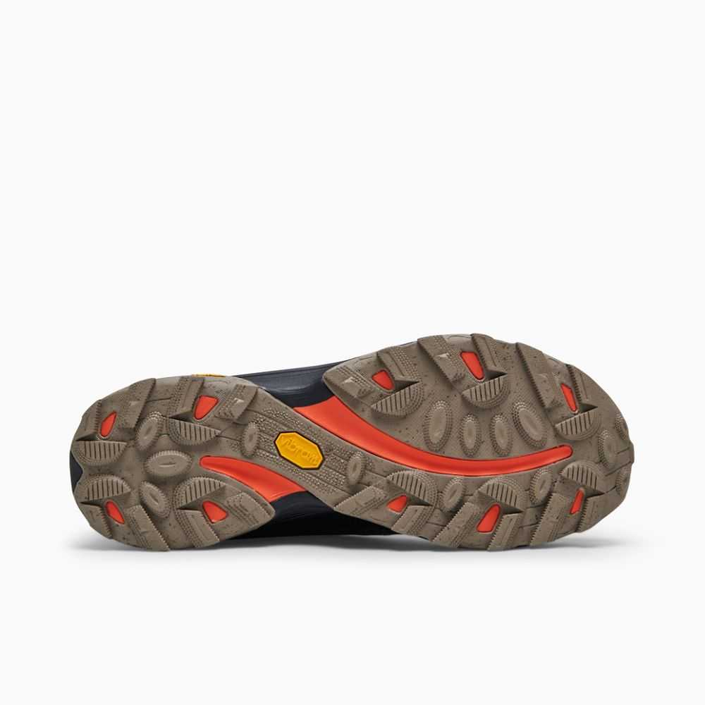 Grey Men's Merrell Moab Speed Hiking Shoes | Dubai-8759432