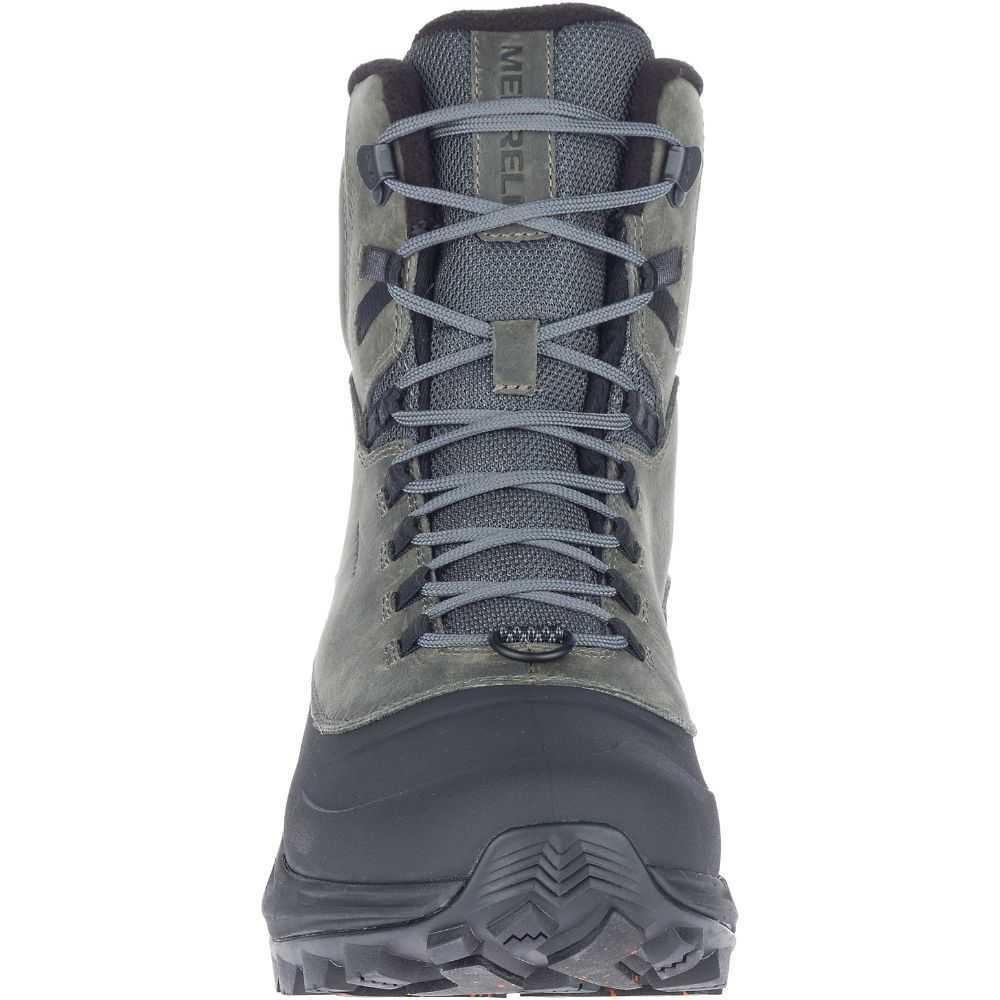 Grey Men's Merrell Thermo Overlook 2 Mid Waterproof Winter Boots | Dubai-9584761