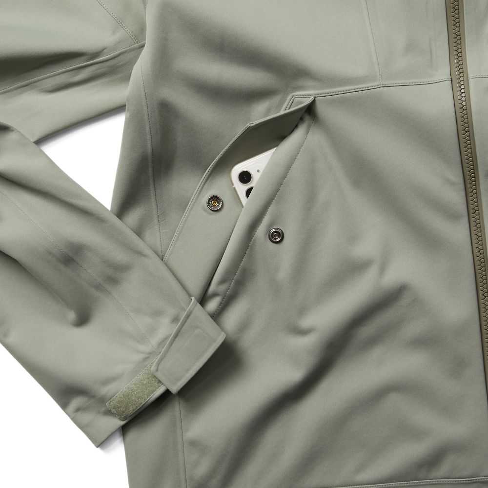 Grey Men's Merrell Whisper Rain Jackets | Dubai-2879160