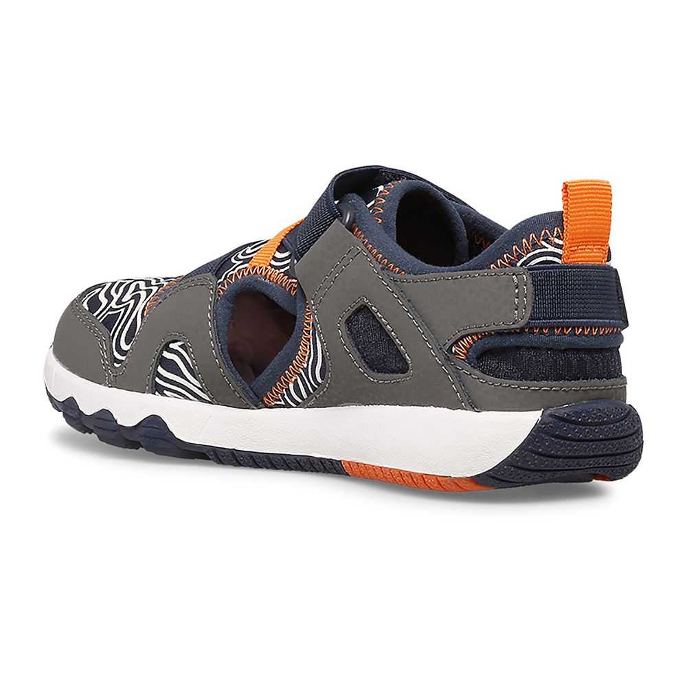 Grey/Navy Boys' Merrell Hydro Water Shoes | Dubai-1643280