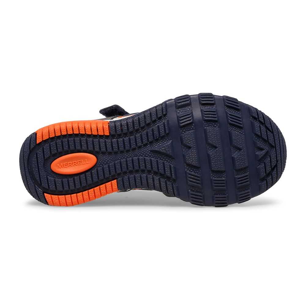 Grey/Navy Boys' Merrell Hydro Water Shoes | Dubai-1643280