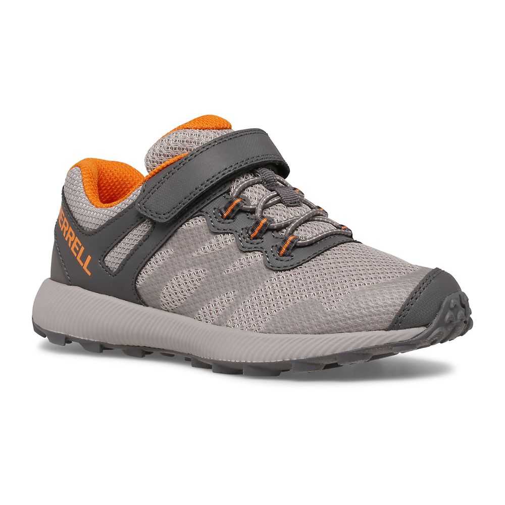 Grey/Orange Boys' Merrell Nova 2 Sneakers | Dubai-5861273