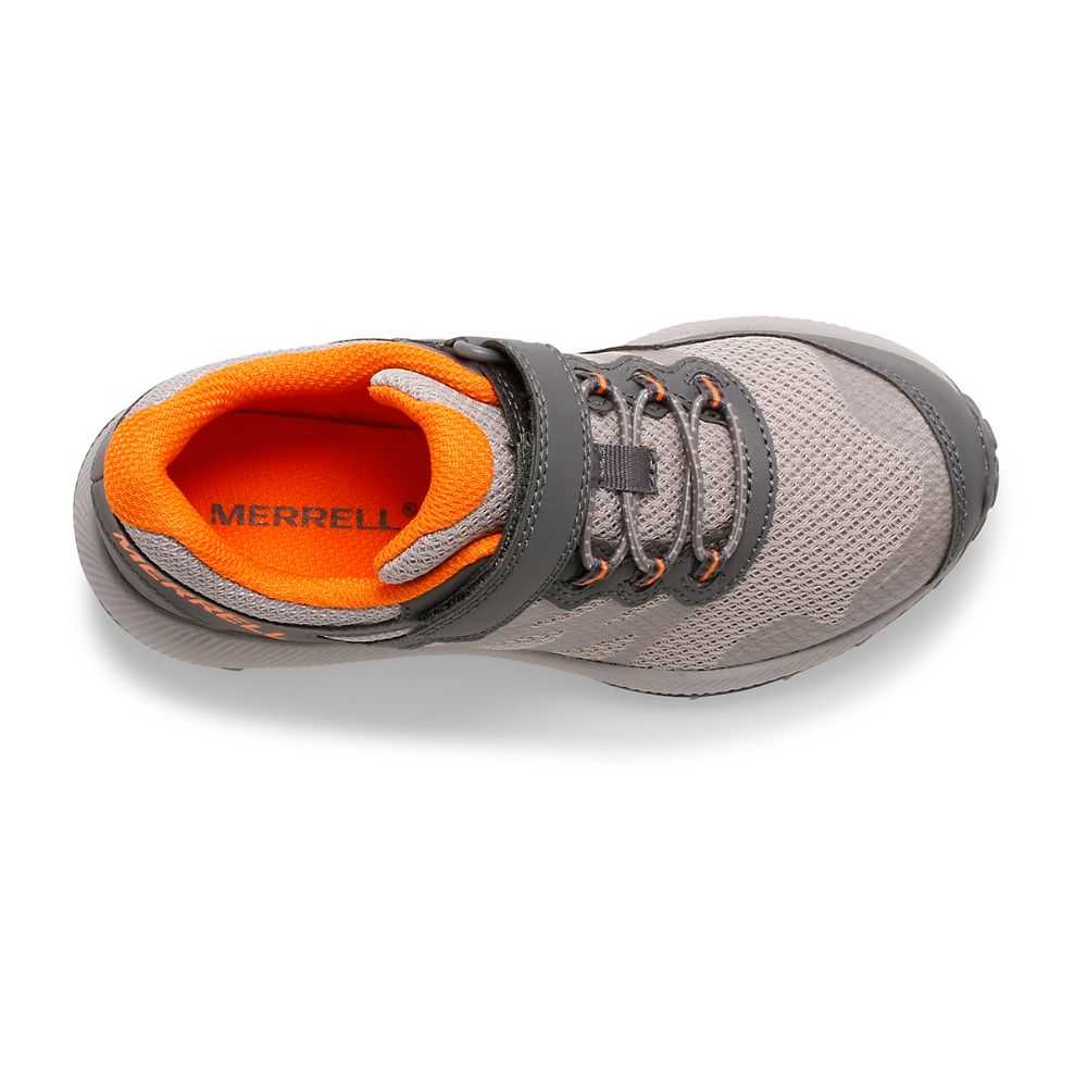 Grey/Orange Boys' Merrell Nova 2 Sneakers | Dubai-5861273