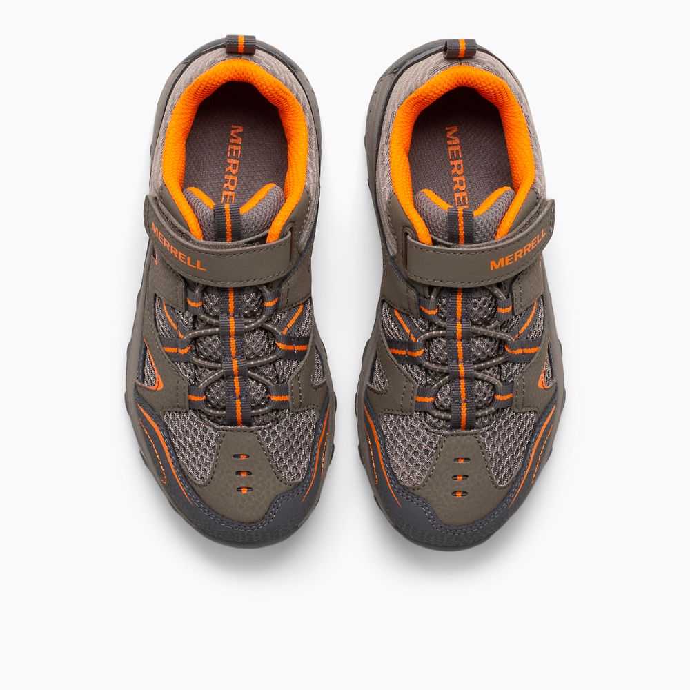 Grey/Orange Boys' Merrell Trail Chaser Sneakers | Dubai-5608913