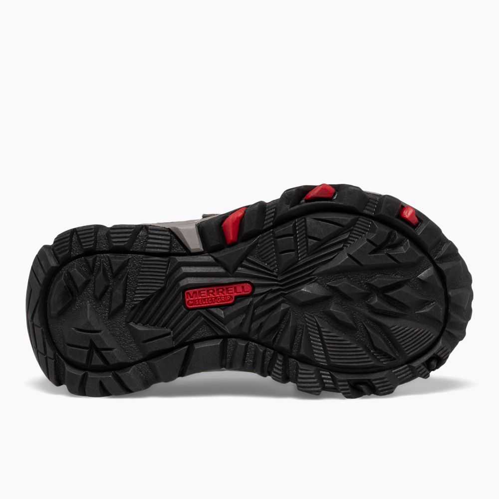 Grey/Red/Black Boys' Merrell Trail Quest Sneakers | Dubai-4950218