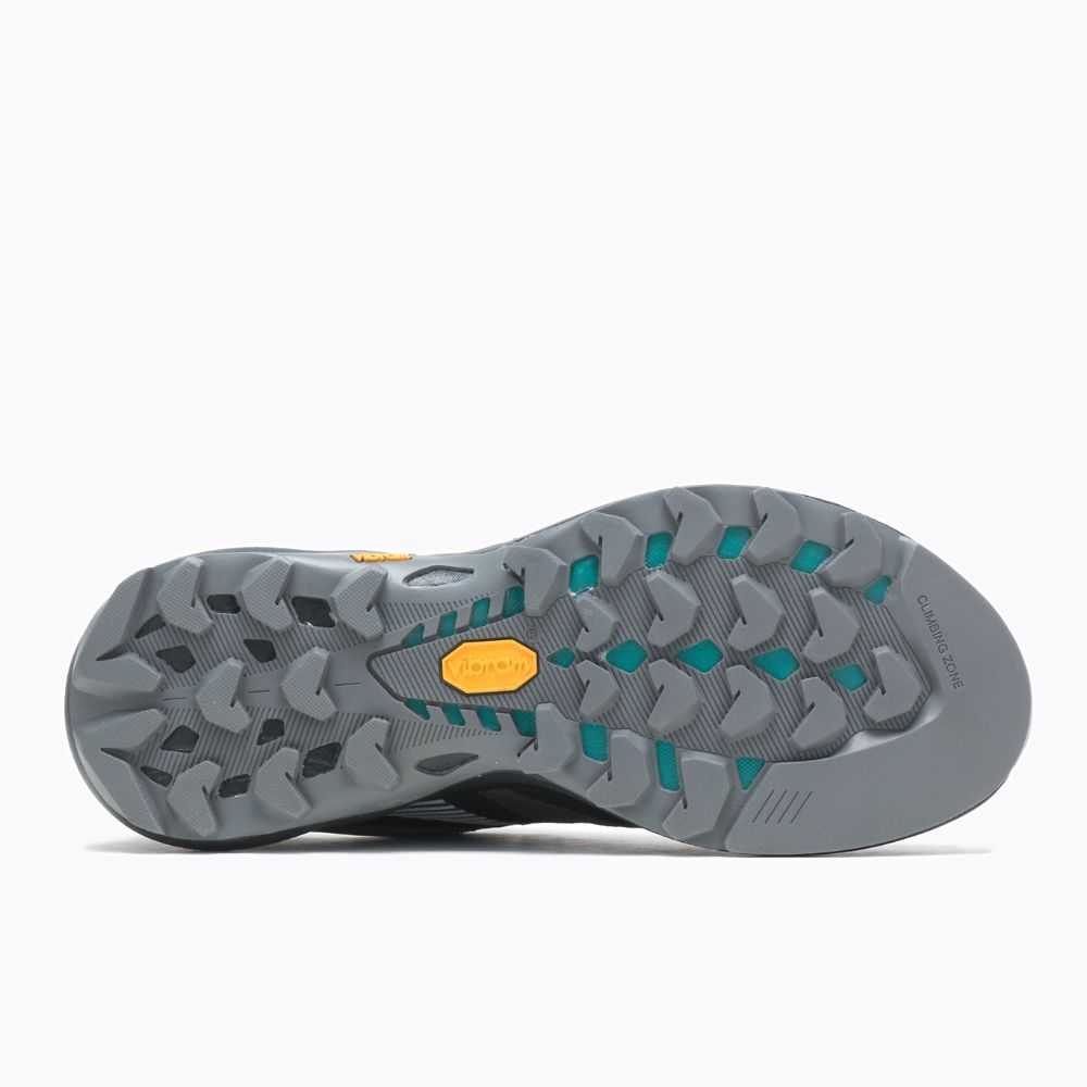 Grey/Turquoise Women's Merrell MQM 3 GORE-TEX® Hiking Shoes | Dubai-1970584