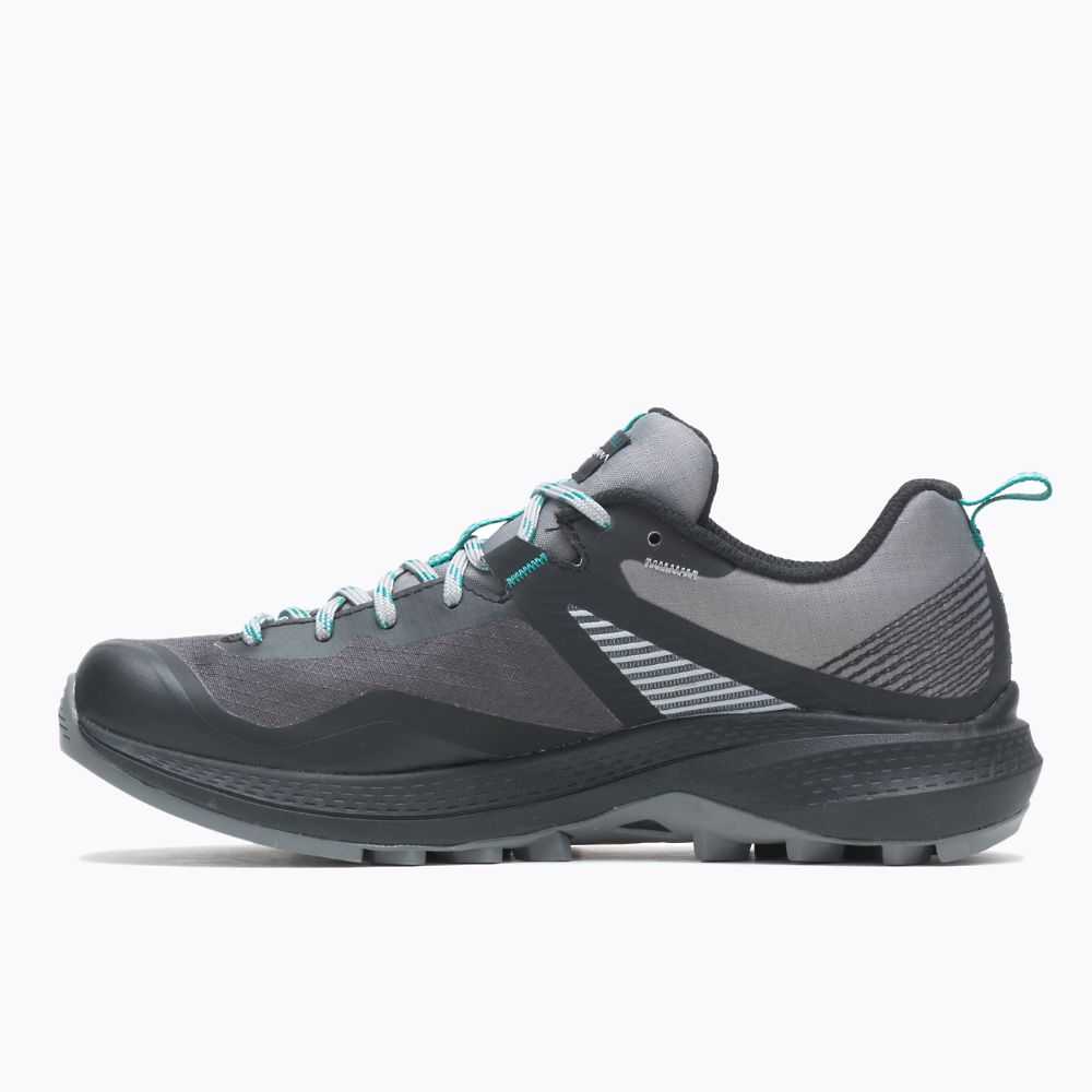 Grey/Turquoise Women's Merrell MQM 3 GORE-TEX® Hiking Shoes | Dubai-1970584