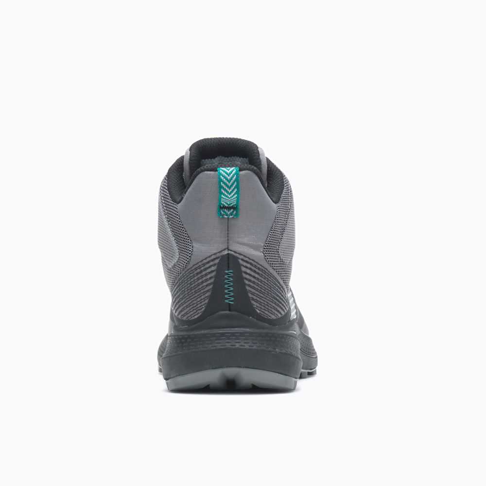 Grey/Turquoise Women's Merrell MQM 3 Mid GORE-TEX® Hiking Boots | Dubai-3546281