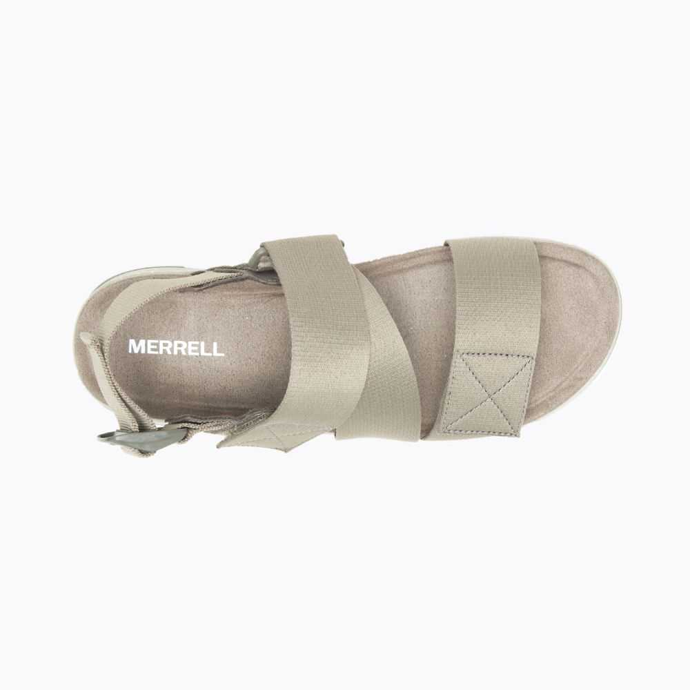 Grey Women's Merrell Alpine Cush Backstrap Sandals | Dubai-2970813