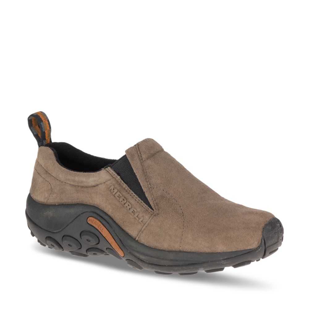 Grey Women's Merrell Jungle Moc Wide Width Slip On Shoes | Dubai-5049138