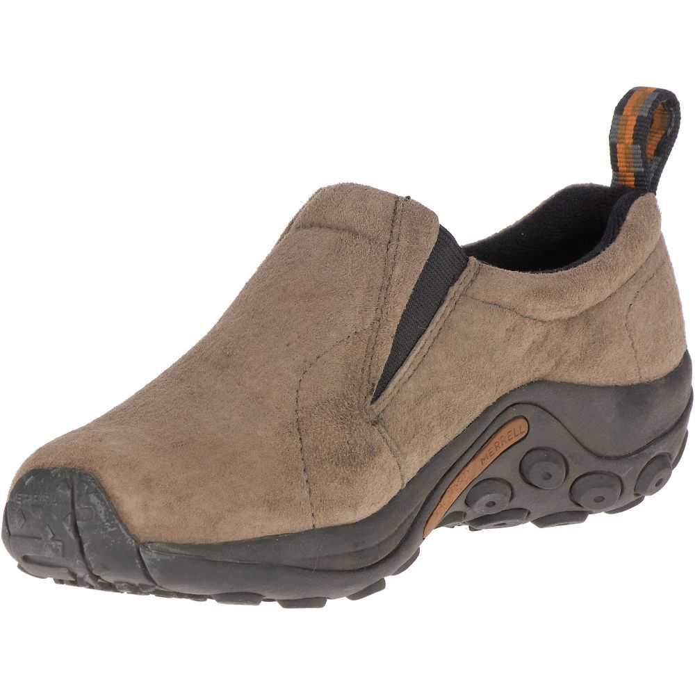 Grey Women's Merrell Jungle Moc Wide Width Slip On Shoes | Dubai-5049138