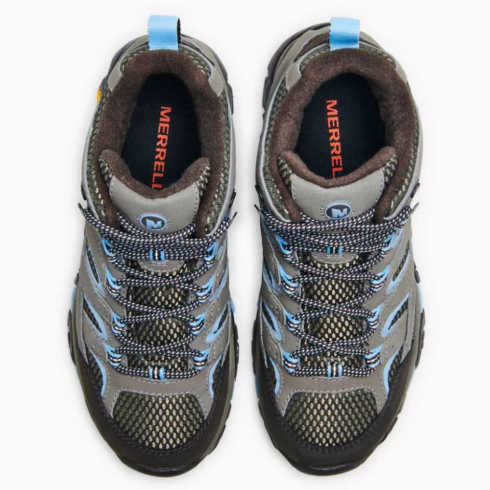 Grey Women's Merrell Moab 2 Mid GORE-TEX® Hiking Boots | Dubai-2687341