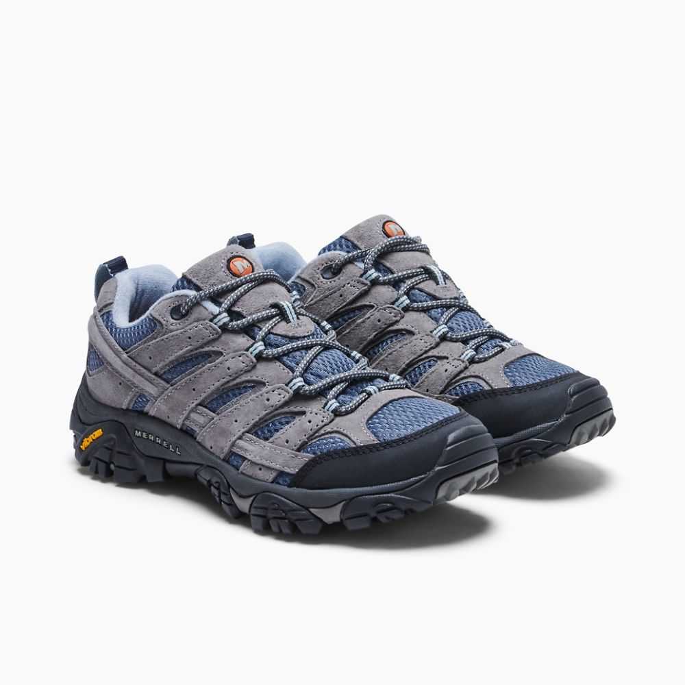 Grey Women's Merrell Moab 2 Ventilator Hiking Shoes | Dubai-0763851