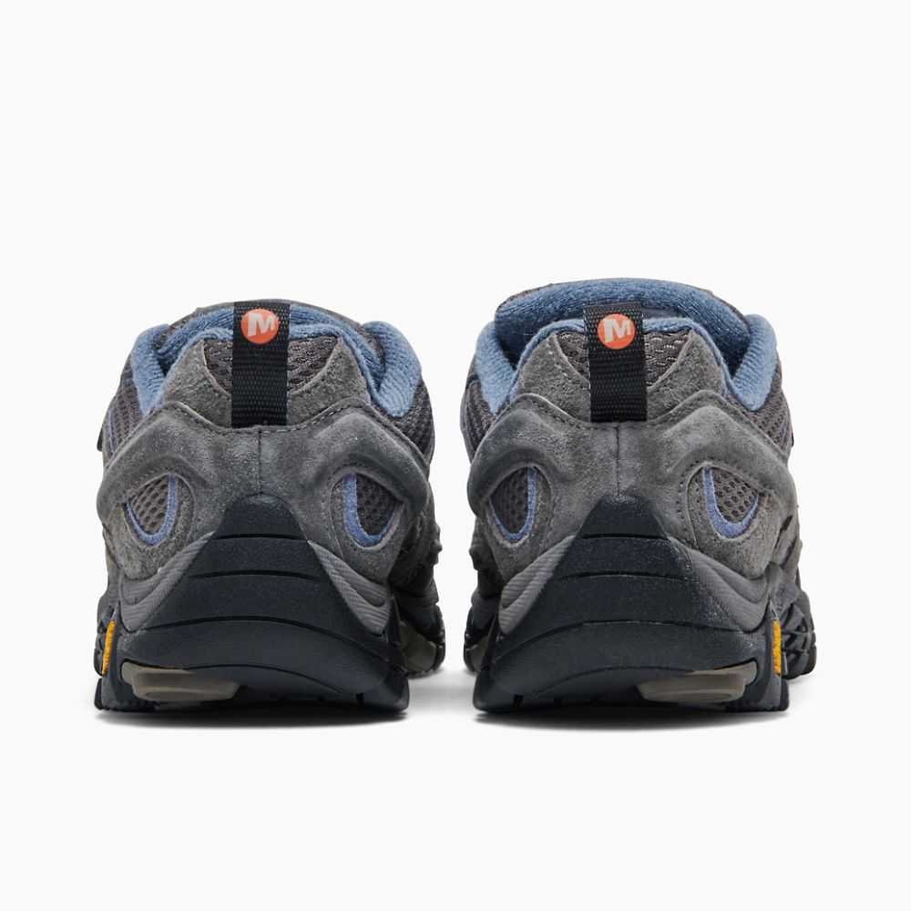 Grey Women's Merrell Moab 2 Waterproof Hiking Shoes | Dubai-0873159