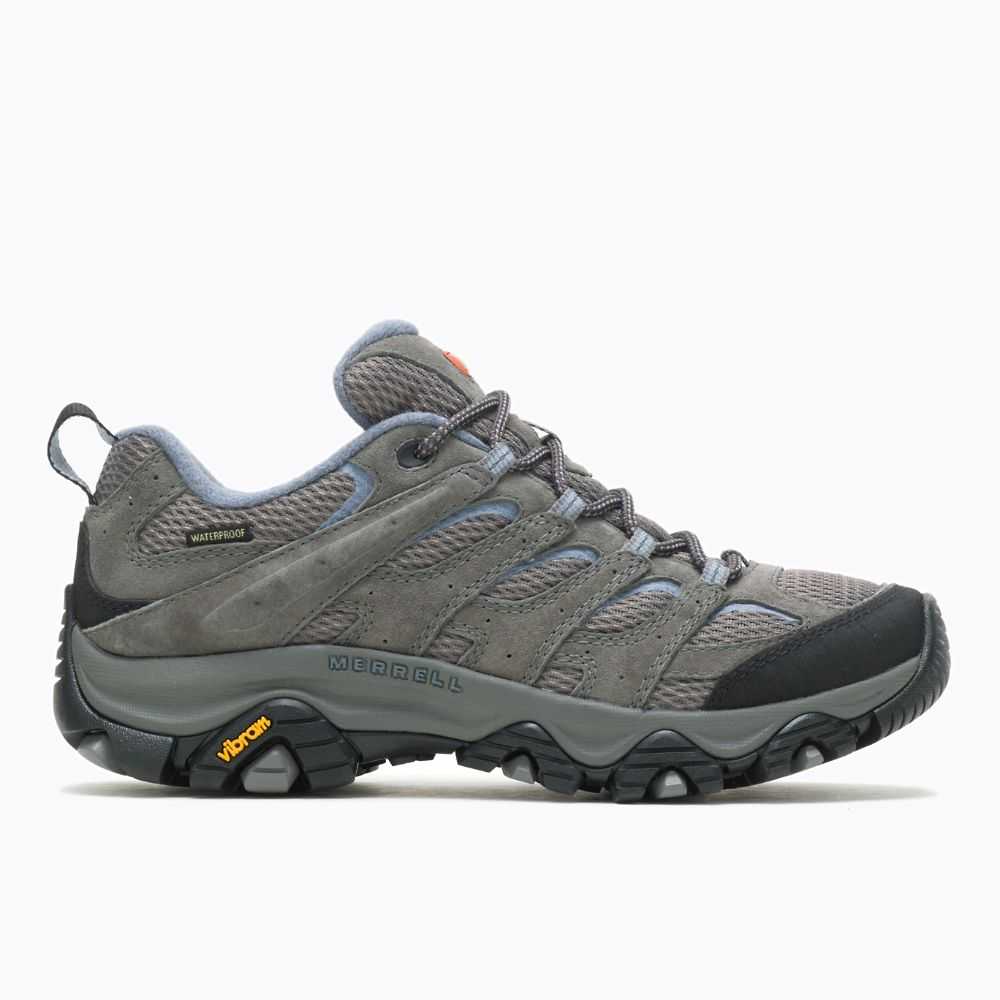 Grey Women\'s Merrell Moab 3 Waterproof Hiking Shoes | Dubai-1436570