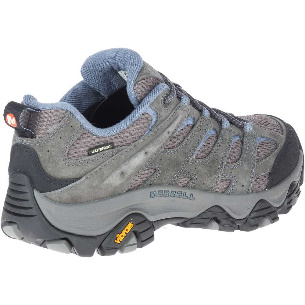 Grey Women's Merrell Moab 3 Waterproof Hiking Shoes | Dubai-7534029