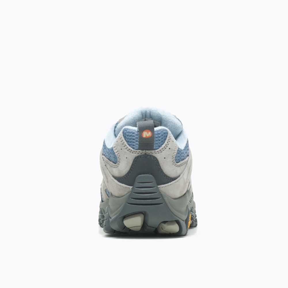 Grey Women's Merrell Moab 3 Wide Width Hiking Shoes | Dubai-1984365