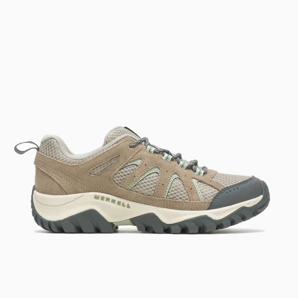 Grey Women\'s Merrell Oakcreek Hiking Shoes | Dubai-0492716