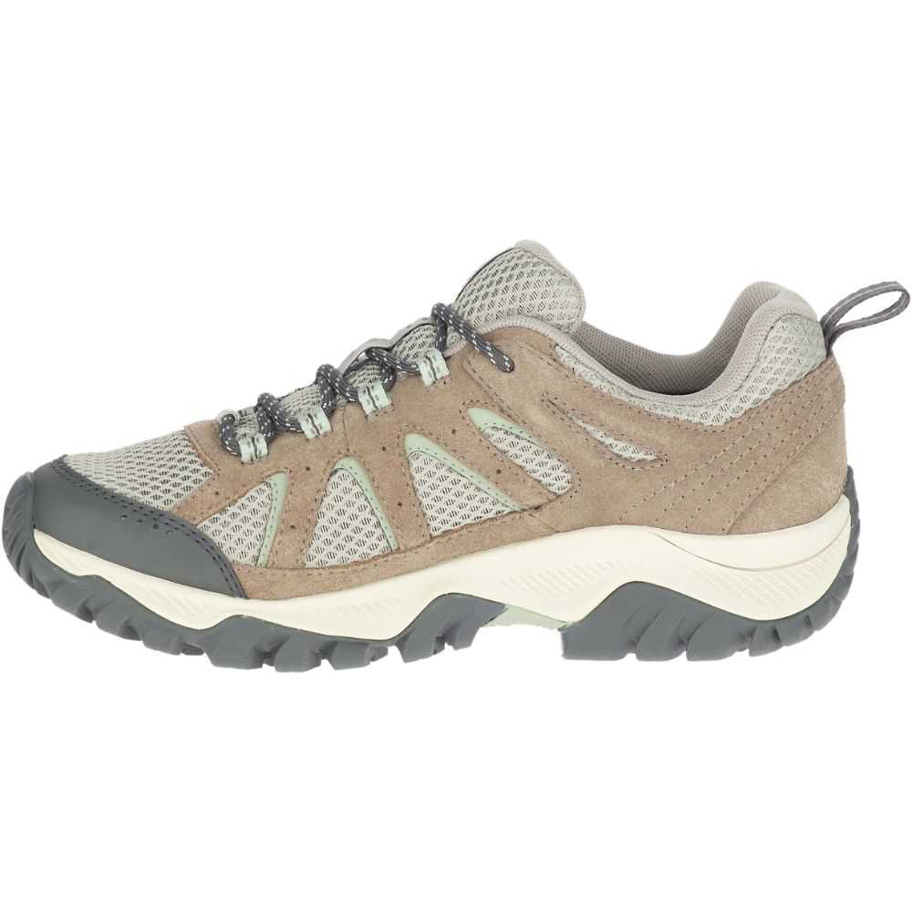 Grey Women's Merrell Oakcreek Hiking Shoes | Dubai-8472613