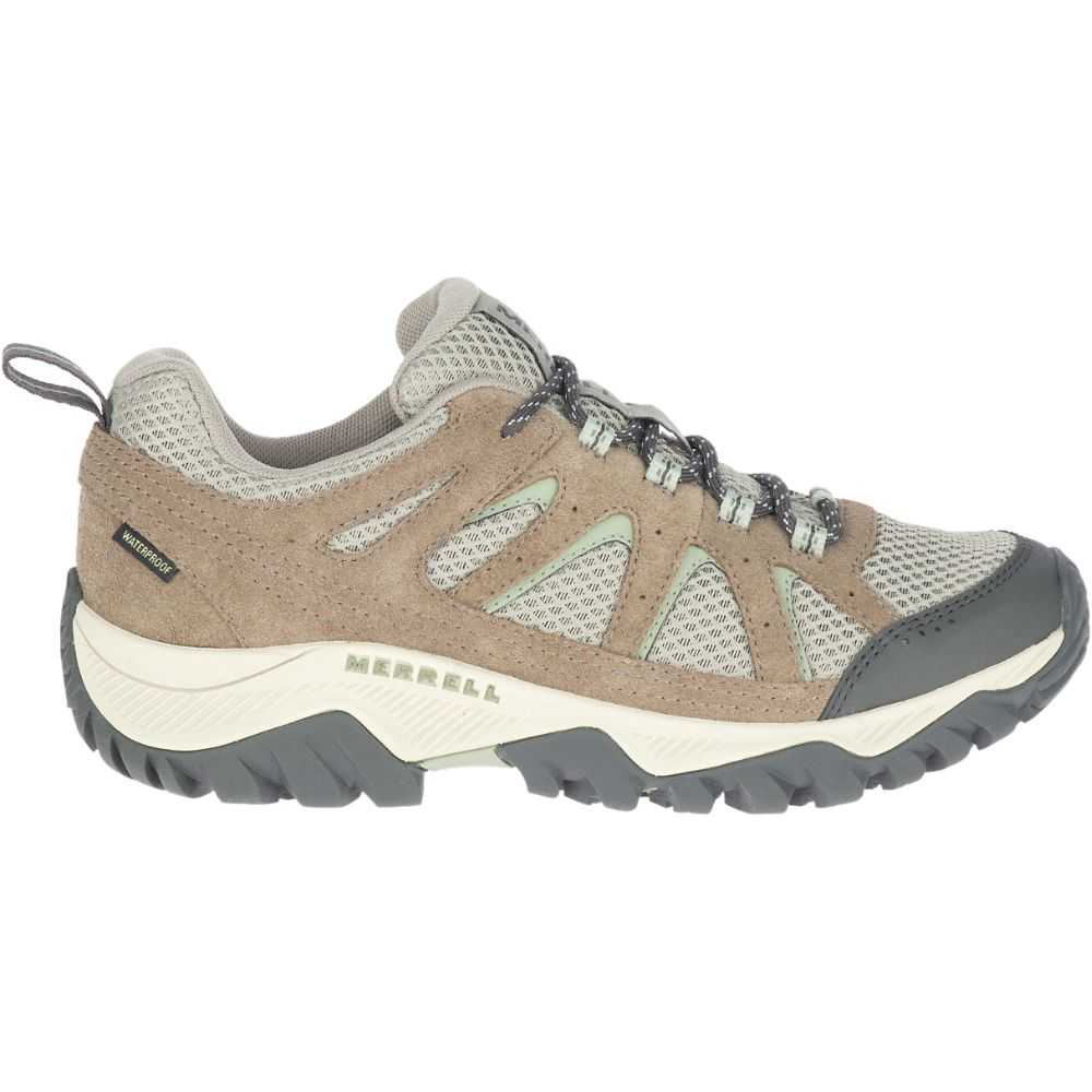 Grey Women\'s Merrell Oakcreek Hiking Shoes | Dubai-8472613