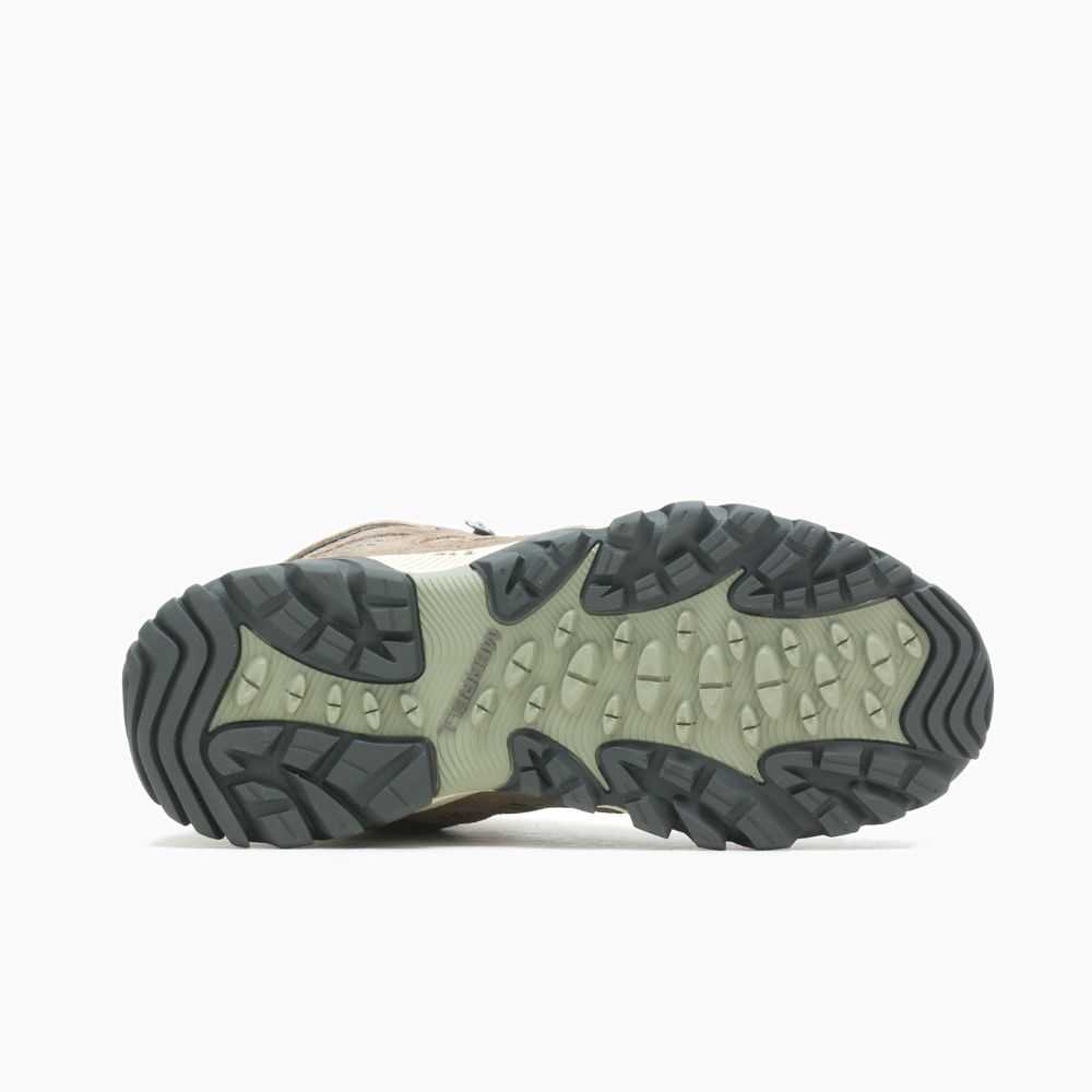 Grey Women's Merrell Oakcreek Mid Waterproof Hiking Boots | Dubai-0543698