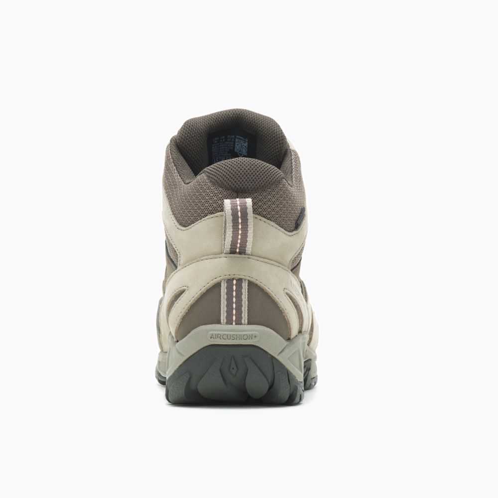 Grey Women's Merrell Siren Mid Waterproof Alloy Toe Work Boots | Dubai-5863192