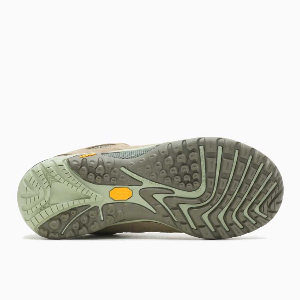 Grey Women's Merrell Siren Sport 3 Waterproof Wide Width Hiking Shoes | Dubai-7019328