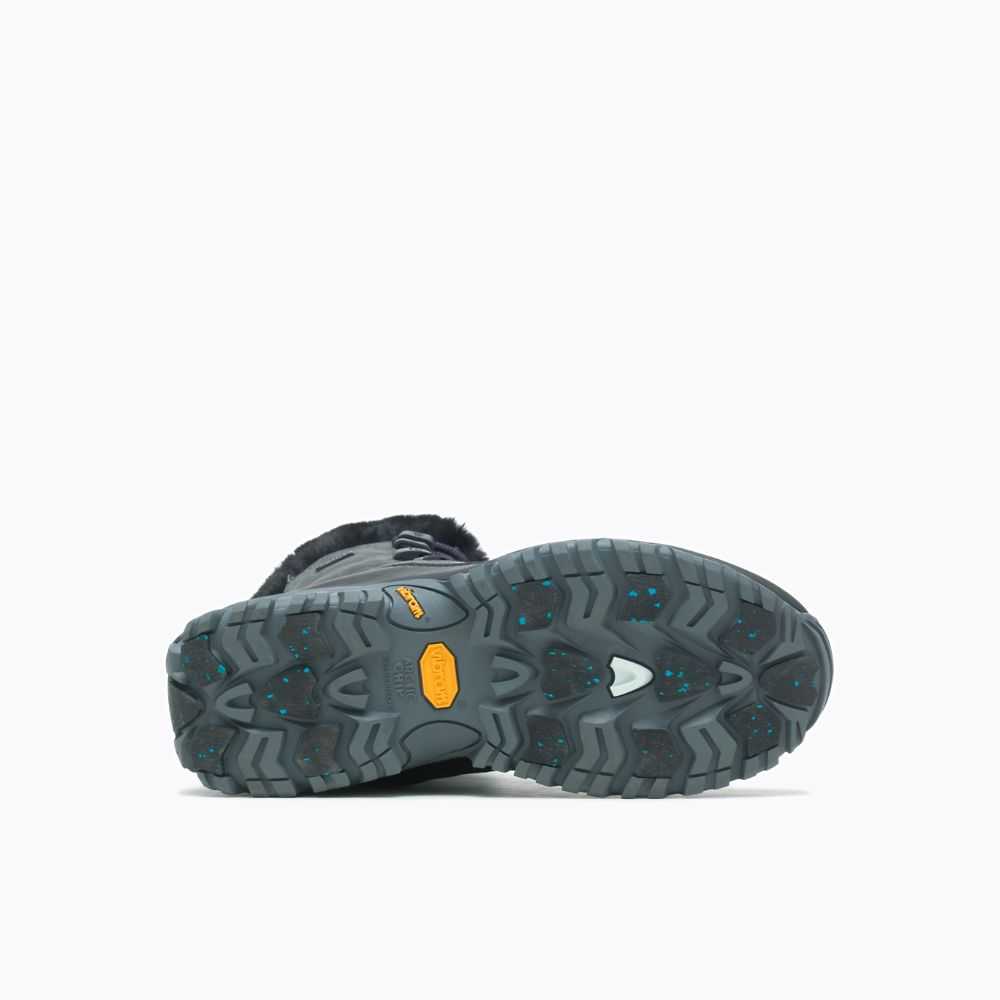 Grey Women's Merrell Thermo Rhea Mid Waterproof Hiking Boots | Dubai-7945680