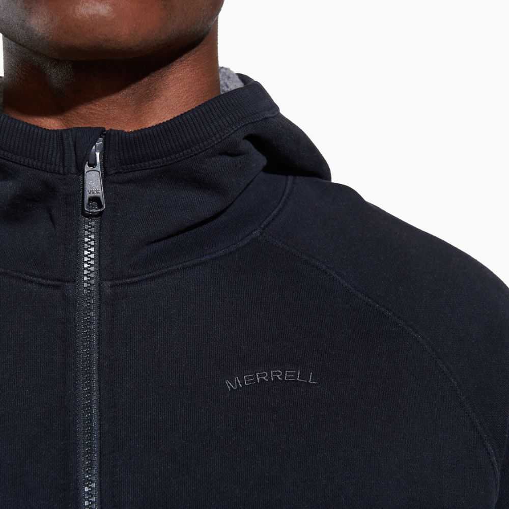 Light Black Men's Merrell Scout Hoodie | Dubai-0185394