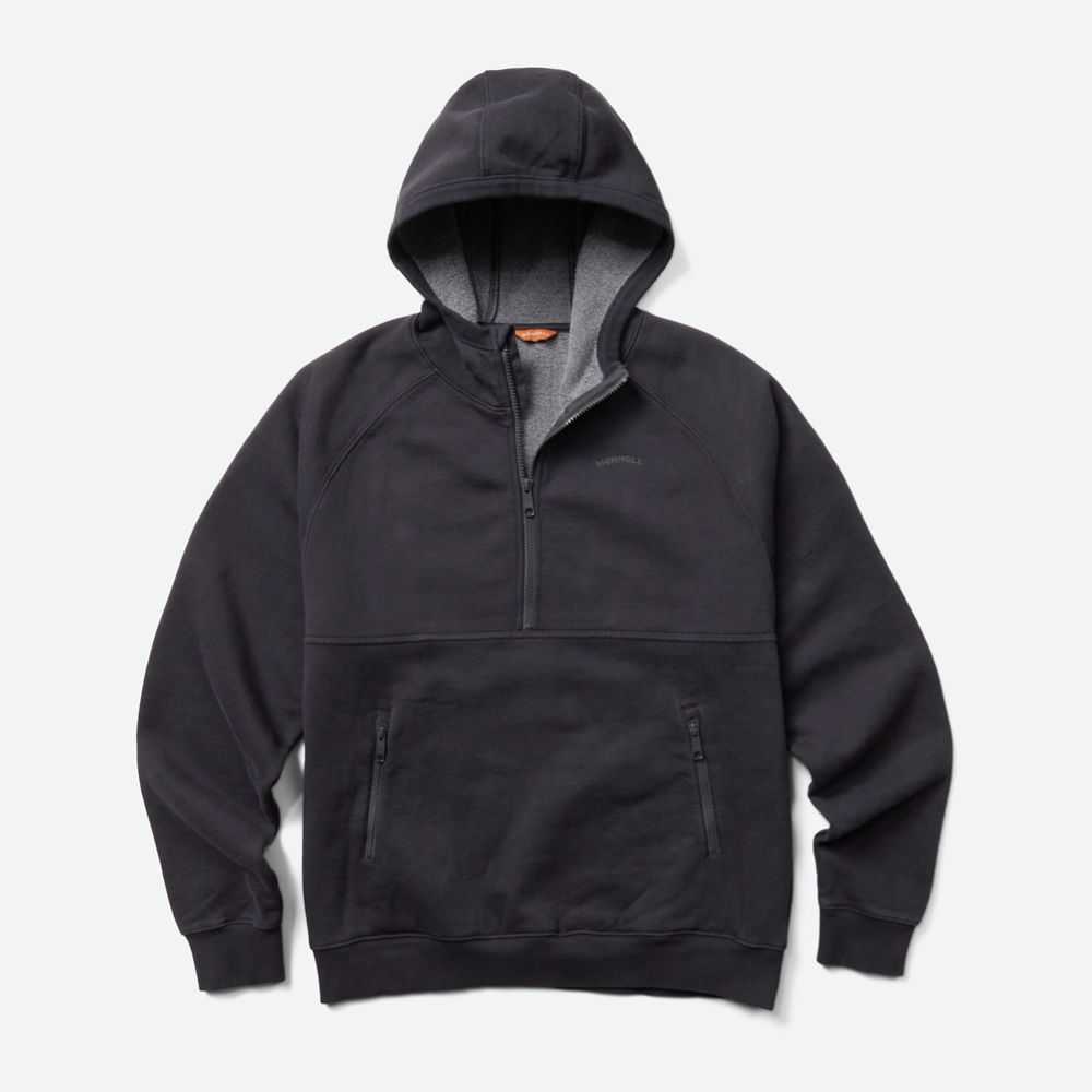 Light Black Men's Merrell Scout Hoodie | Dubai-0185394